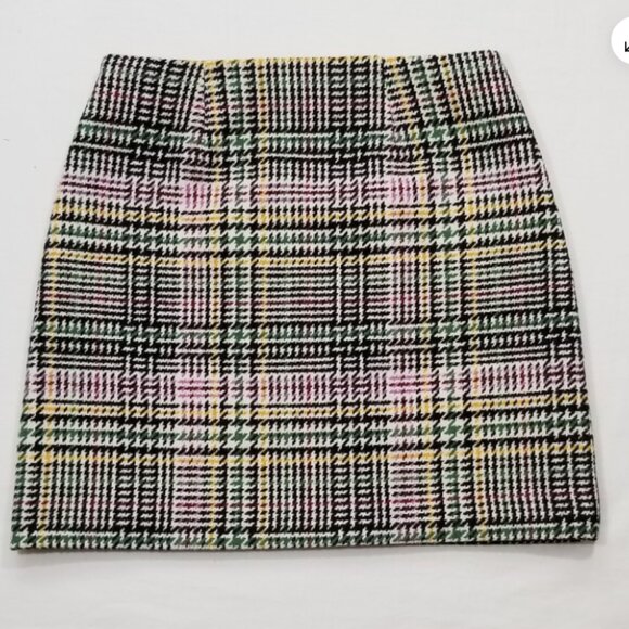 LOFT Wool Blend Straight Mini Skirt 6673E1M - Picture 2 of 6